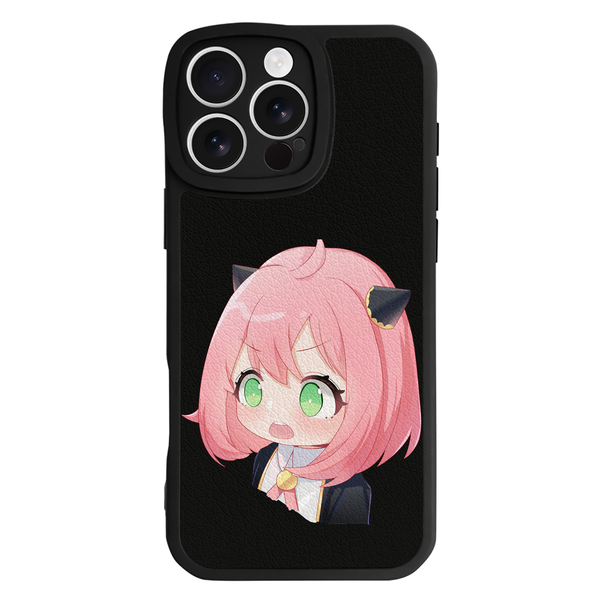 （画像用） SPY×FAMILY间谍家家酒 【iPhone 16シリーズ対応】シリコンスマホケース（レザー調） 材質：シリコン